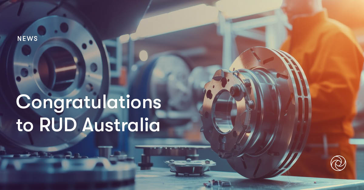 Congratulations to RUD Australia