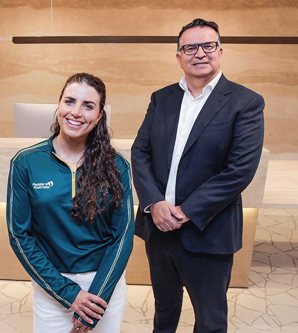 2025 ICF Slalom World Championships sign Grant Thornton