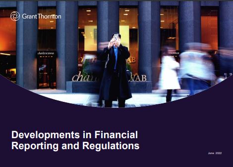 Developments in Financial Reporting and Regulations