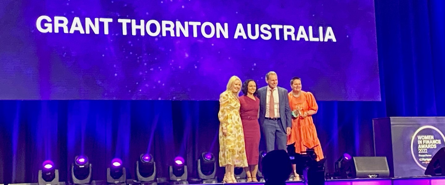 Grant Thornton wins Employer of the Year Award at 2022 Women in Finance Awards