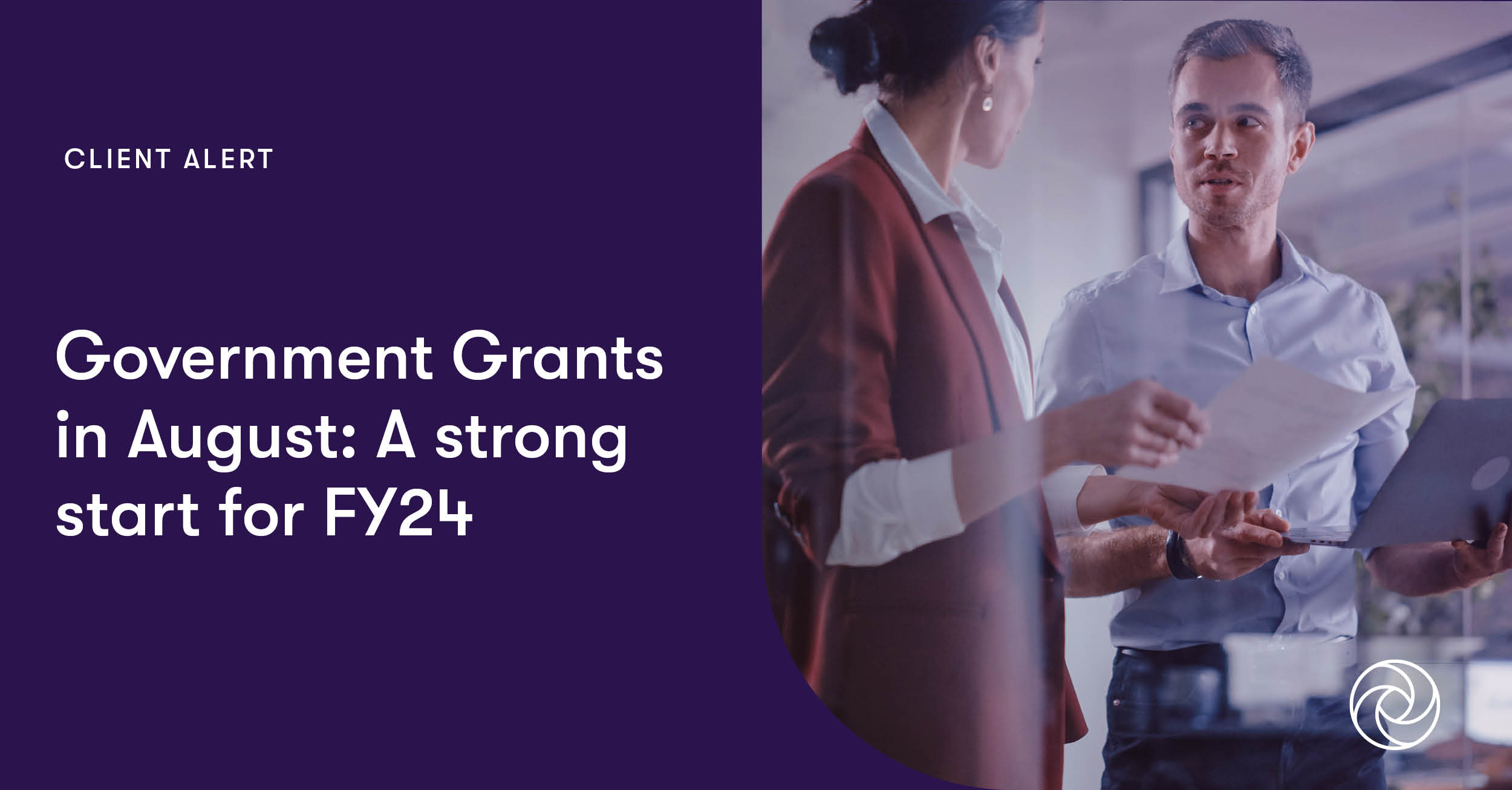 Government grants in August A strong start for FY24 Grant Thornton