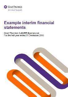 Example Financial Statements Grant Thornton Australia